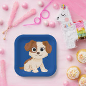 Sesamstraat | Elmo's Puppy Tango Papieren Bordje (Feest)