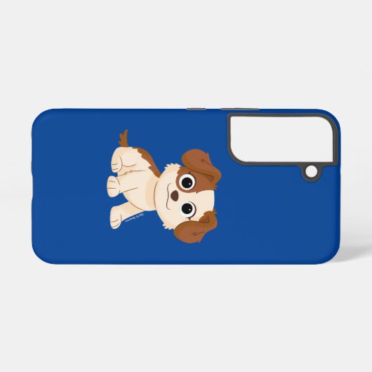 Sesamstraat | Elmo's Puppy Tango Samsung Galaxy Hoesje (Achterkant horizontaal)