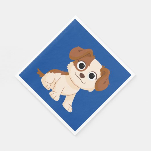 Sesamstraat | Elmo's Puppy Tango Servet (Hoek)