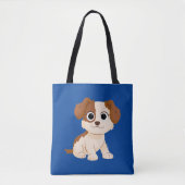 Sesamstraat | Elmo's Puppy Tango Tote Bag (Voorkant)