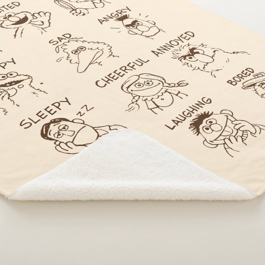 Sesamstraat | Emoties en gevoelens Sherpa Deken (3/4)