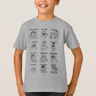 Sesamstraat   Emoties en gevoelens T-shirt