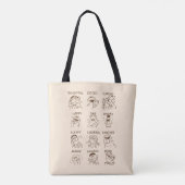 Sesamstraat | Emoties en gevoelens Tote Bag (Achterkant)