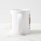 Sesamstraat | Ernie & Bert Teamwork Grote Koffiekop (Achterkant)