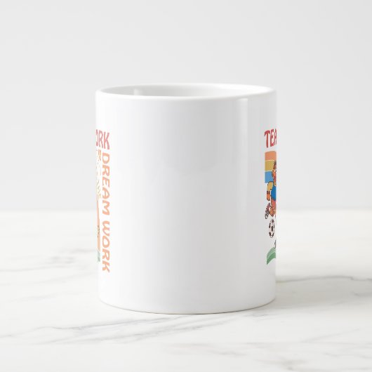 Sesamstraat | Ernie & Bert Teamwork Grote Koffiekop (Voorkant)