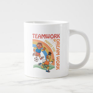 Sesamstraat   Ernie & Bert Teamwork Grote Koffiekop