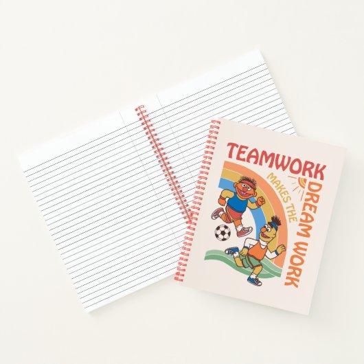 Sesamstraat | Ernie & Bert Teamwork Notitieboek (Binnen)