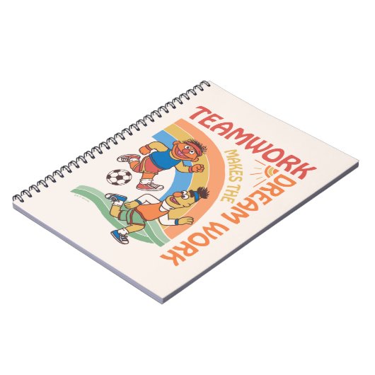 Sesamstraat | Ernie & Bert Teamwork Notitieboek (Linkerzijde)