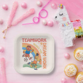 Sesamstraat | Ernie & Bert Teamwork Papieren Bordje (Feest)