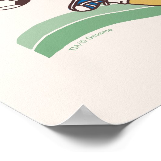 Sesamstraat | Ernie & Bert Teamwork Poster (Hoek)