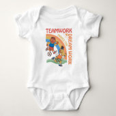 Sesamstraat | Ernie & Bert Teamwork Romper (Voorkant)