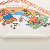Sesamstraat | Ernie & Bert Teamwork Sherpa Deken (3/4)