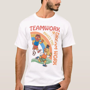 Sesamstraat   Ernie & Bert Teamwork T-shirt
