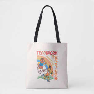 Sesamstraat   Ernie & Bert Teamwork Tote Bag