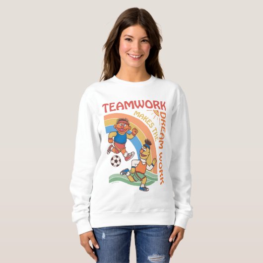 Sesamstraat | Ernie & Bert Teamwork Trui (Voorkant volledig)