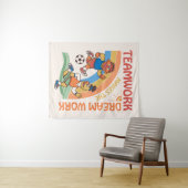 Sesamstraat | Ernie & Bert Teamwork Wandkleed (In Situ (horizontaal))