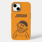Sesamstraat | Ernie Bright | Jouw namen toevoegen Case-Mate iPhone Case (Achterkant)