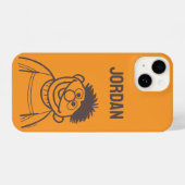 Sesamstraat | Ernie Bright | Jouw namen toevoegen iPhone Hoesje (Achterkant horizontaal)