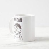 Sesamstraat | Ernie Bright | Jouw namen toevoegen Koffiemok (Voorkant links)