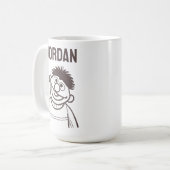 Sesamstraat | Ernie Bright | Jouw namen toevoegen Koffiemok (Voorkant links)