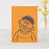 Sesamstraat | Ernie Bright Kaart (Gele Bloem)