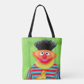 Sesamstraat | Ernie met Rubber Duckie Tote Bag (Achterkant)