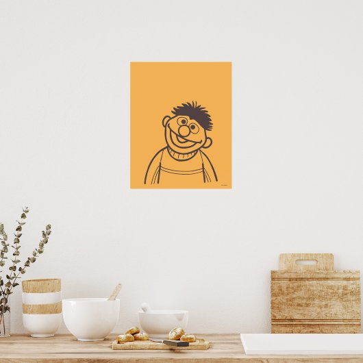 Sesamstraat | Ernie Poster (Keuken)