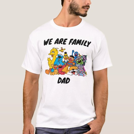 Sesamstraat | Familienaam Sesame Pals T-shirt (Voorkant)