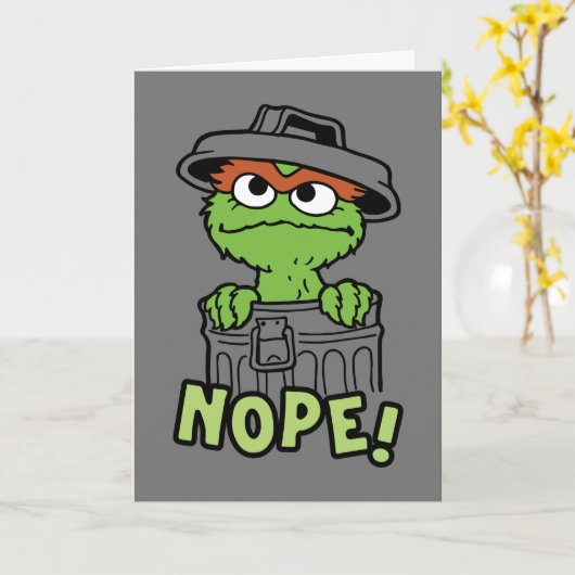 Sesamstraat | Fijne verjaardag Kaart (Gele Bloem)