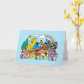 Sesamstraat | Fijne verjaardag Kaart (Gele Bloem)