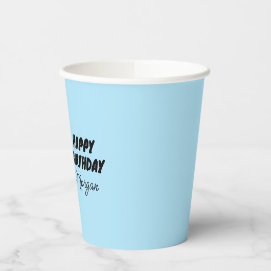 Sesamstraat | Fijne verjaardag Papieren Bekers (Links)