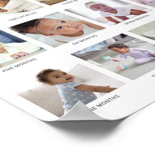 Sesamstraat Foodie Truck Een jaar van 12 maanden Poster (Hoek)