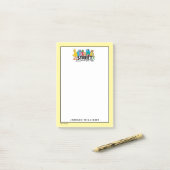 Sesamstraat | Furry Friends | Jouw namen toevoegen Post-it® Notes (Op bureau)