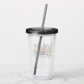 Sesamstraat | Furry Friends sinds 1969 Acryl Drinkbeker (Achterkant)