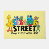 Sesamstraat | Furry Friends sinds 1969 Deurmat (Voorkant)