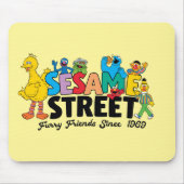 Sesamstraat | Furry Friends sinds 1969 Muismat (Voorkant)