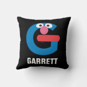 Sesamstraat | G voor Grover Kussen (Achterkant)