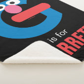 Sesamstraat | G voor Grover Sherpa Deken (3/4)