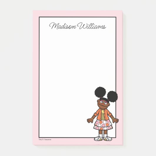 Sesamstraat | Gabrielle Add Jouw naam Post-it® Notes (Voorkant)