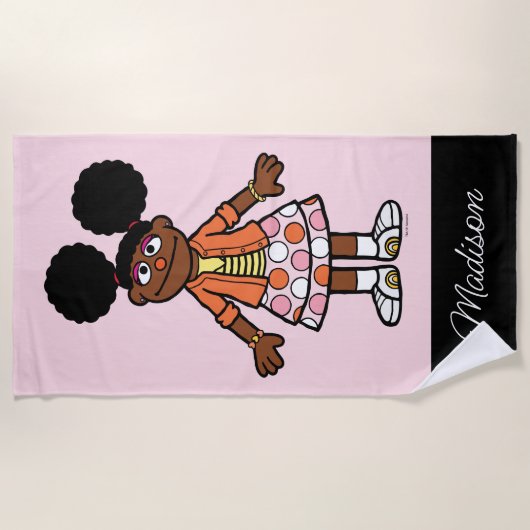 Sesamstraat | Gabrielle Add Jouw naam Strandlaken