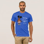 Sesamstraat | Gabrielle Birthday Girl's Dad T-shirt (Voorkant volledig)