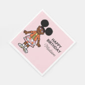Sesamstraat | Gabrielle Happy Birthday Servet (Hoek)