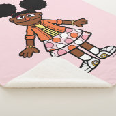 Sesamstraat | Gabrielle Portrait Sherpa Deken (3/4)