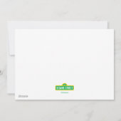 Sesamstraat | Gelukkig Nieuwjaar Feestdagenkaart (Achterkant)