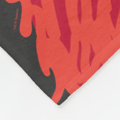 Sesamstraat | Gepersonaliseerd Elmo Big Face Fleece Deken (Hoek)