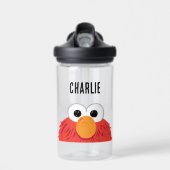 Sesamstraat | Gepersonaliseerd Elmo Big Face Waterfles (Voorkant)