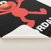 Sesamstraat | Gepersonaliseerde Elmo Sherpa Deken (3/4)