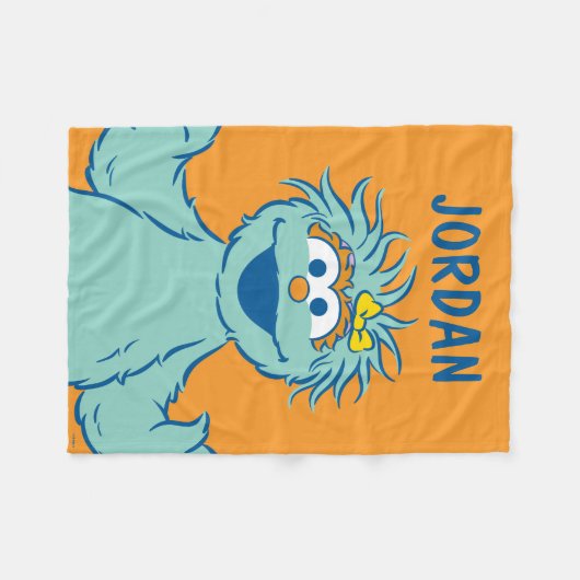 Sesamstraat | Gepersonaliseerde Rosita Fleece Deken (Voorkant (Horizontaal))