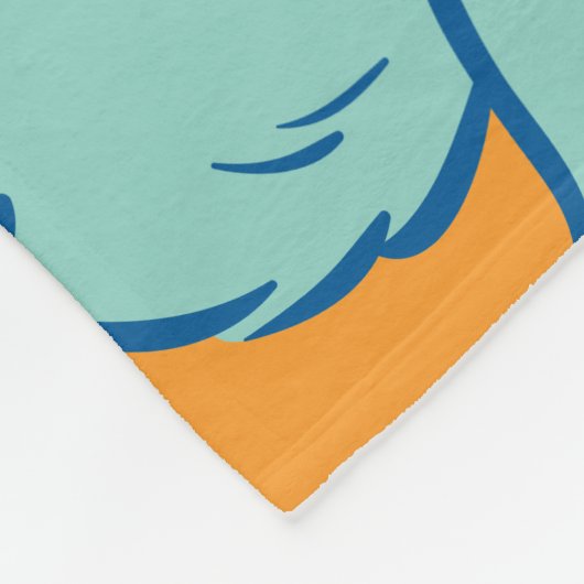 Sesamstraat | Gepersonaliseerde Rosita Fleece Deken (Hoek)