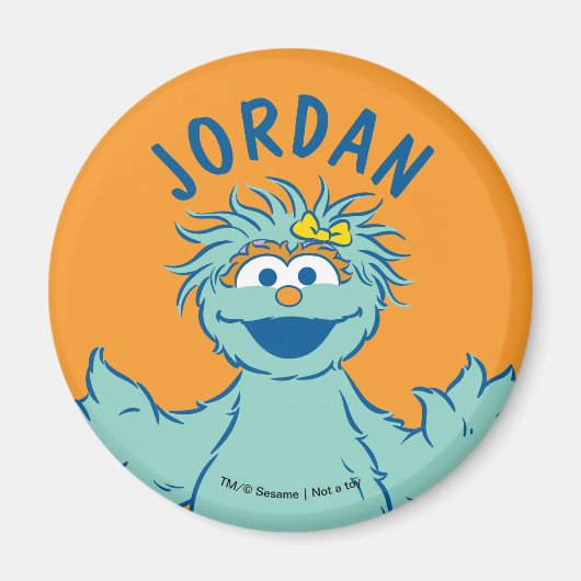 Sesamstraat | Gepersonaliseerde Rosita Magneet (Voorkant)